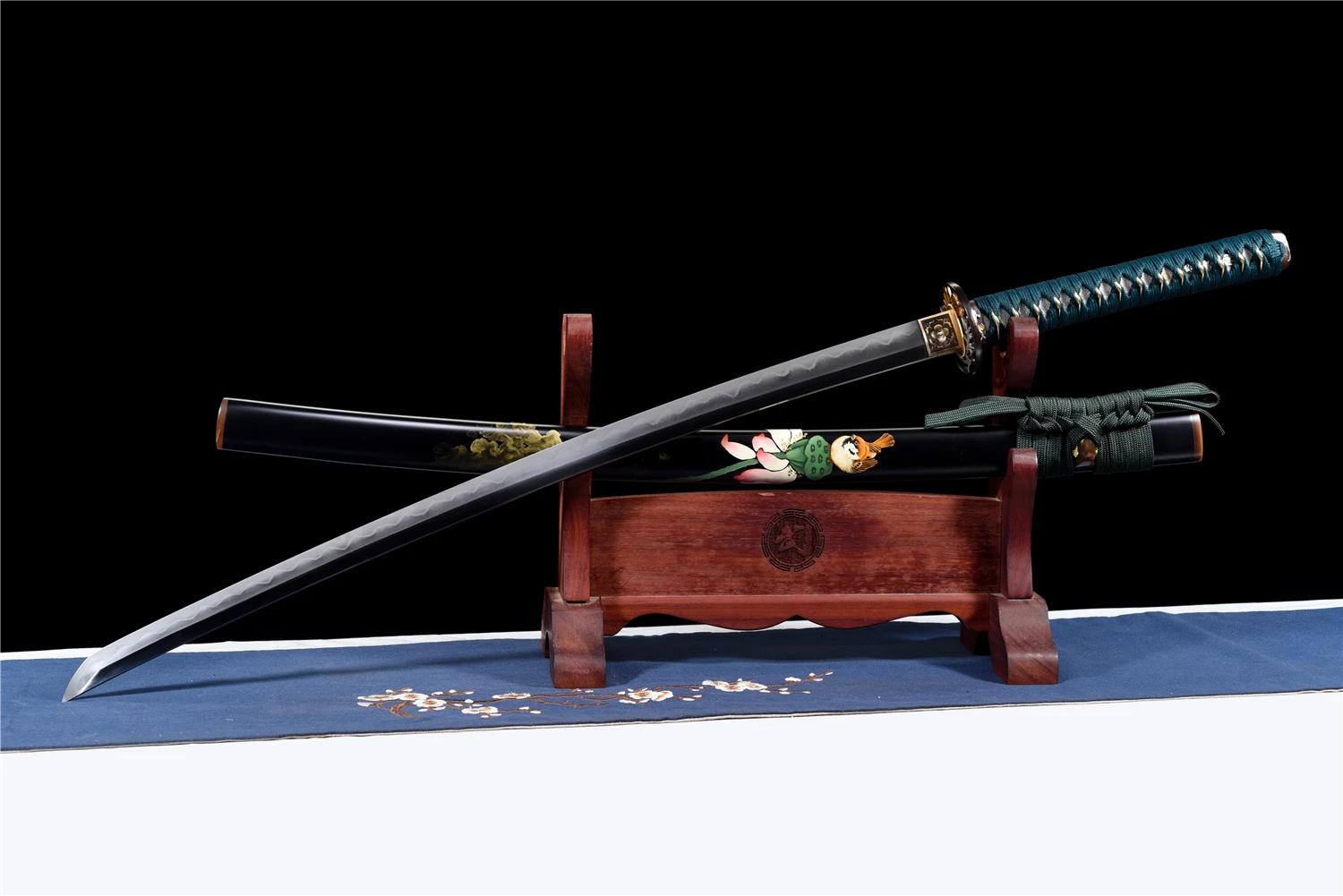 Shinken Green | Green Katana | Wootz Steel Sword | Daito Sword